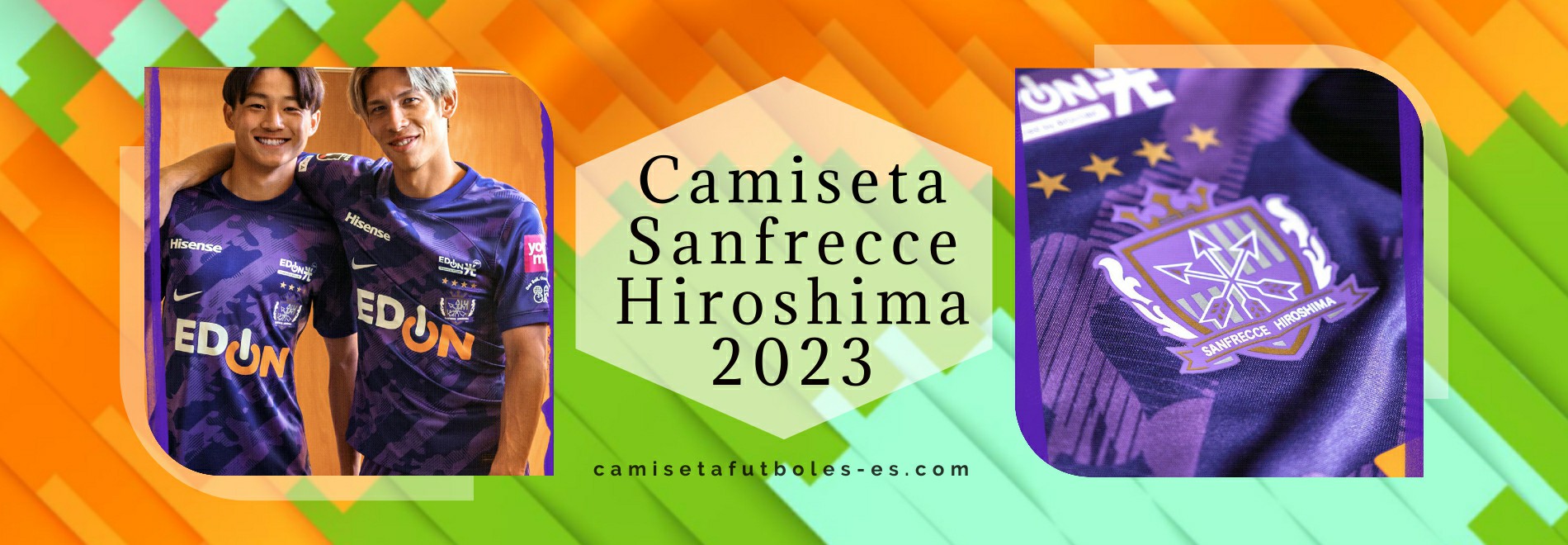Camiseta Sanfrecce Hiroshima 2023-2024
